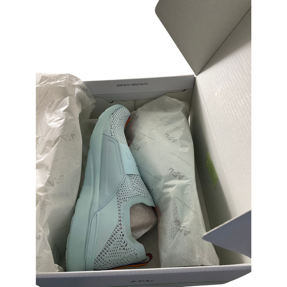 APL Women's Techloom Bliss Sneakers Gulf Blue Orange Size 8 Athletic Shoes New - Picture 4 of 12